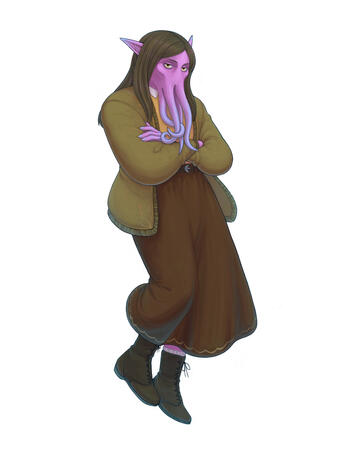 full body, full shading